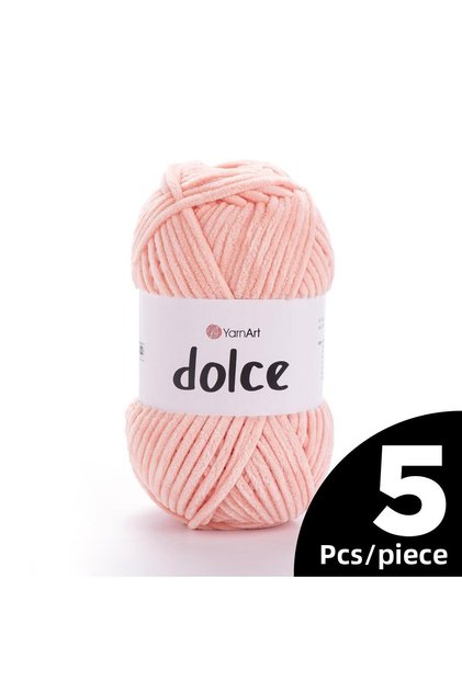 Модел 764 - ПРЕЖДА ЗА РЪЧНО ПЛЕТЕНЕ DOLCE VELVET - 5 броя