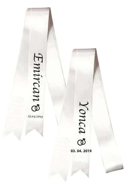 Engagement Wedding Bride Groom Jewelry Ribbon 2 mt
