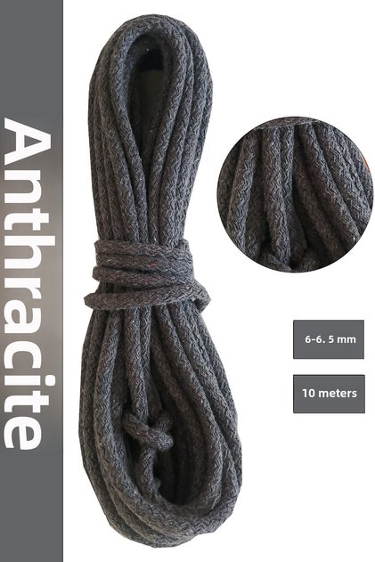 Macrame Rope Multi-Purpose Rope, 10 Meters, Cord Slide Supla Mop Rope