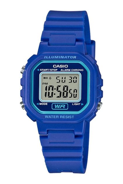 Blue Color Silicone Cord Children's Wristwatch
