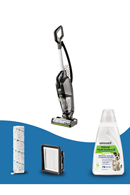 Bissell CrossWave HydroSteam Pet Select Buharlı Dikey Süpürme ve