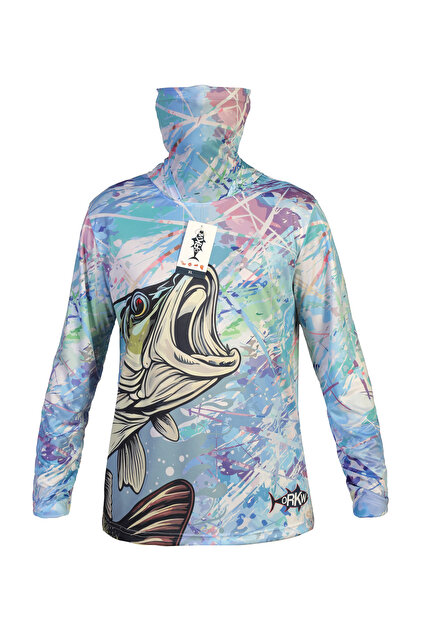 dkmoutdoor Orkw Kapüşonlu Uzun Kollu Balıkçı Ve Su Sporları Uv