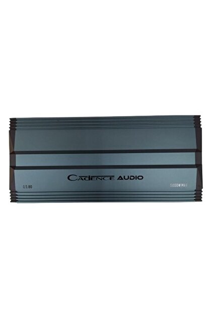 Cadence Q5.80 5000W 5X80RMS 5 Kanal Oto Amfi + Bas Kontrol
