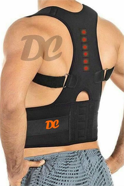 Upright Posture Corset Magnetic Women Men Anti-Hunchback Back Waist Corset