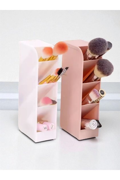 2 Pieces Vorg Cosmetic Organizer, Eye Liner Makeup Brush Organizer Pen Holder