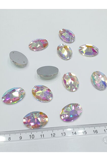 Dikme Stone - 18*25 mm Oval Janjan (24 Pcs)