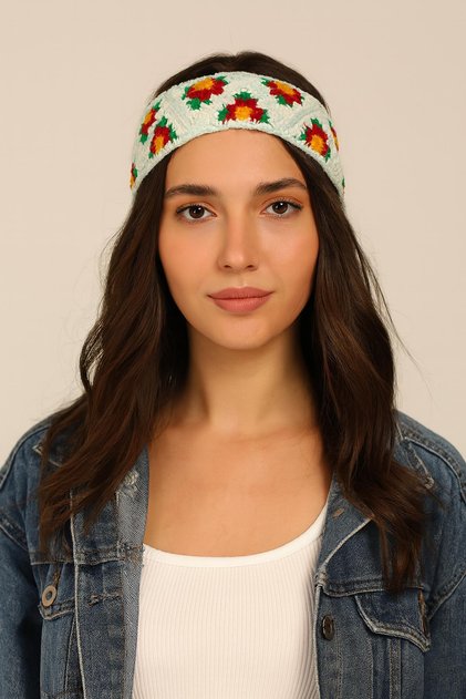 Crochet Braided Soft Hair Band