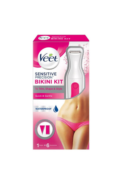 - Sensitive Precision Waterproof Bikini Trimmer Kit - Electric Shaver