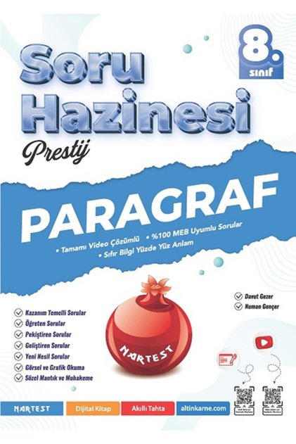 Nartest 2026 8.Sınıf Prestij Paragraf Soru Hazinesi