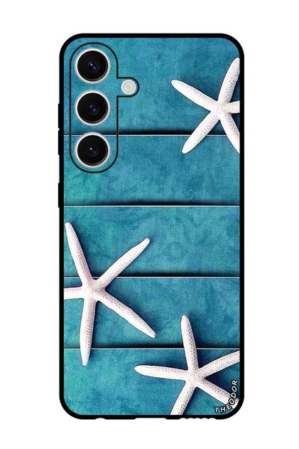 Protective Case Anti Scratch Shock Proof Bumper Cover For Samsung Galaxy S24 Plus Star Fishes
