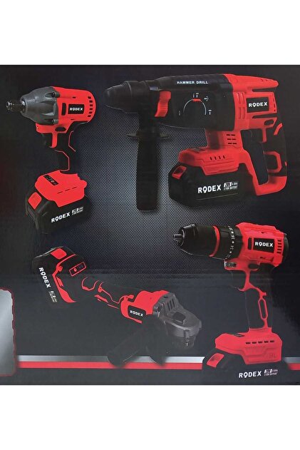 Rodex Akülü 4'lü Makine Seti - Fiyatı, Yorumları
