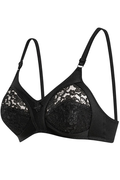 Lez Lace Gatherer Minimizer Bra Without Underwire Ebru1004