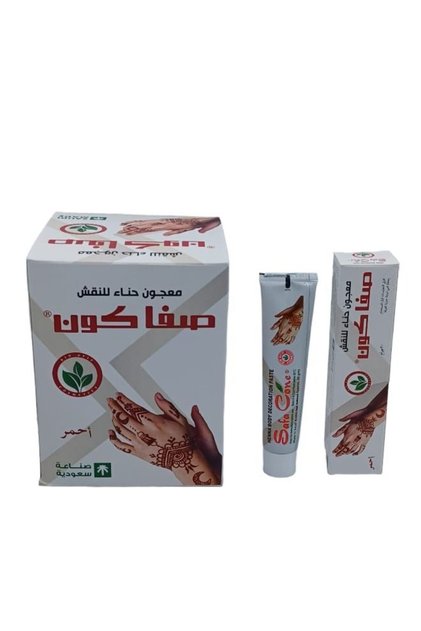 معجون الحناء للنقش والتزيين للجسم 12 قطعة