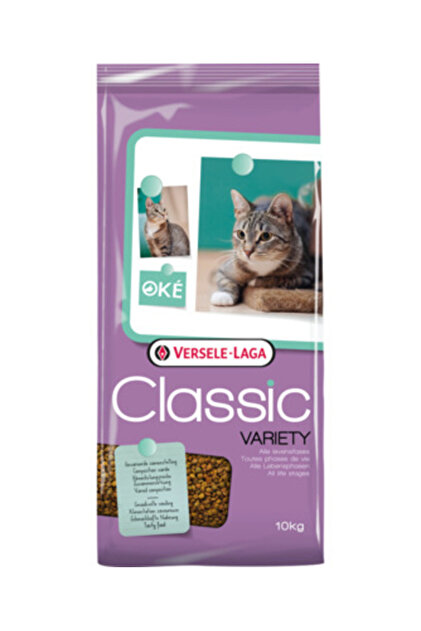 Hrană uscată pentru pisici Classic, Variety, 10 kg
