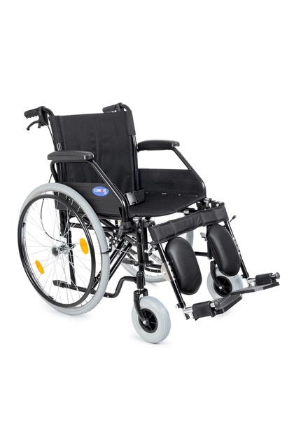 Tekerlekli Sandalye | 50cm Oturma Genişliği, Çıkarılır Kol ve Ayaklı,Çelik Gövde DM-303