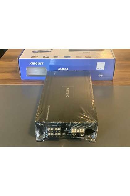 XETEC Deniz Sound 4 KANAL AMFİ Xİ-500.4D VOLTAJ GÖSTERGELİ BAS