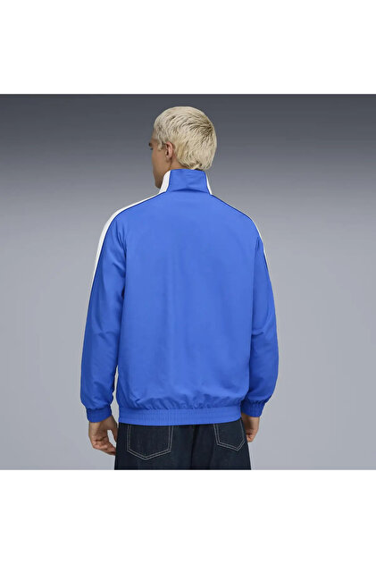 Puma T7 Oversized Track Jacket Mavi Erkek Fermuarlı Ceket - Fiyatı