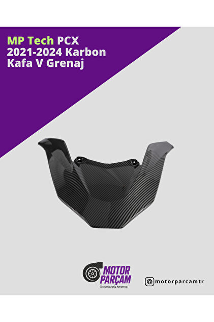 MP Tech Honda PCX 2021-2024 Karbon Kafa V Grenaj - Fiyatı, Yorumları