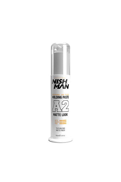 NISHMAN Saç Şekillendirici Ultra Mat Oynanabilir Pompalı Wax A2