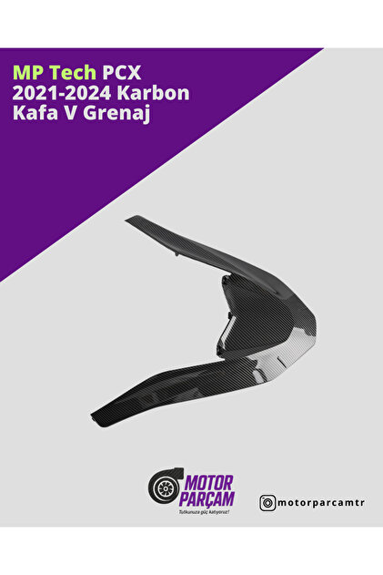 MP Tech Honda PCX 2021-2024 Karbon Kafa V Grenaj - Fiyatı, Yorumları