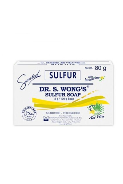 ’s Sulfur Soap with Aloe Vera 80g