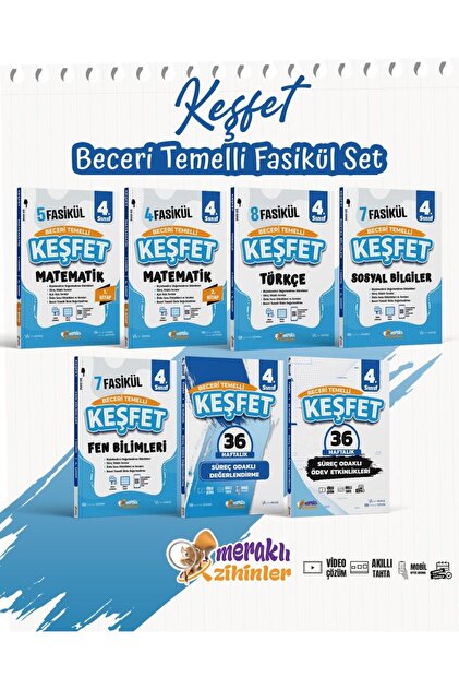 meraklı zihinler 4. SINIF KEŞFET BECERİ TEMELLİ FASİKÜL EĞİTİM