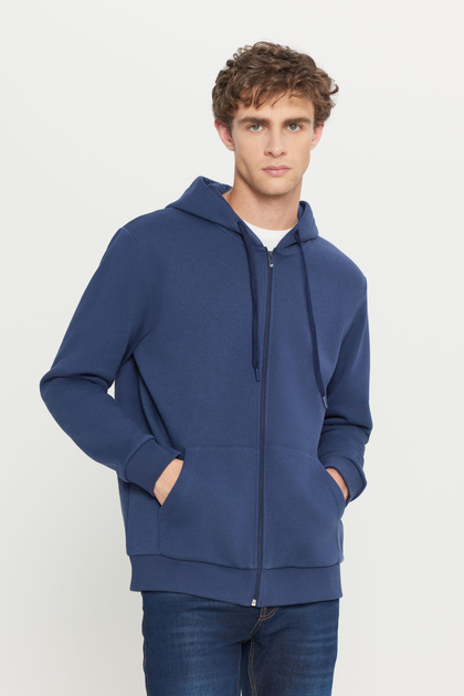 AC&Co / Altınyıldız Classics Erkek Lacivert Standart Fit Normal
