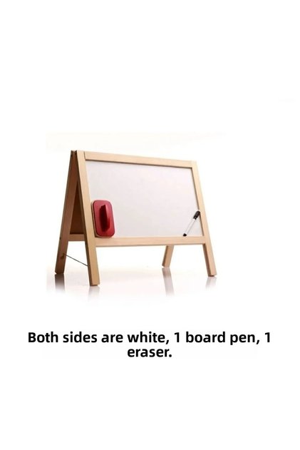 Mini Blackboard Preschool Tabletop Board (White on Both Sides)