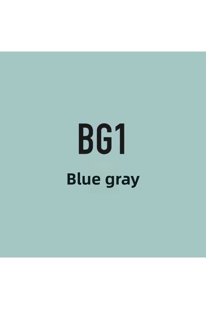 Twin Marker Bg1 Blue Gray