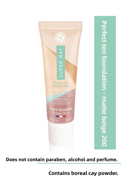 Beige Perfect Skin Matte Foundation - 30 Ml, 200