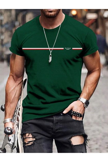 UNISEX Printed Oversize Crew Neck T-shirt DAXİS Sportwear Company