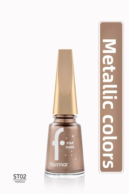 Metalik Parlak Oje - Star Shine Nail Enamel - 002 Famous-8690604564125