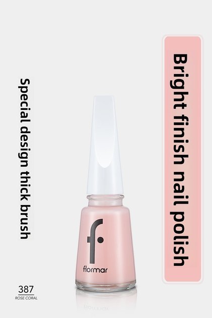 Classic Glossy Finish Highly Pigmented Nail Polish-Nail Enamel- 397 Rose Coral New- 8682536035972