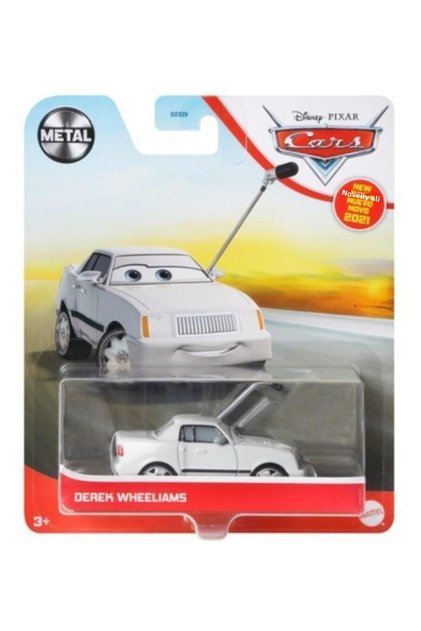 Cars 3 Single Character Vehicles Derek Wheeliams Dxv29 - Grr84