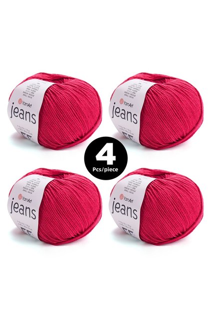 FRĂGĂ DE TRICOTAT JEANS - 51 - PACHET DE 4
