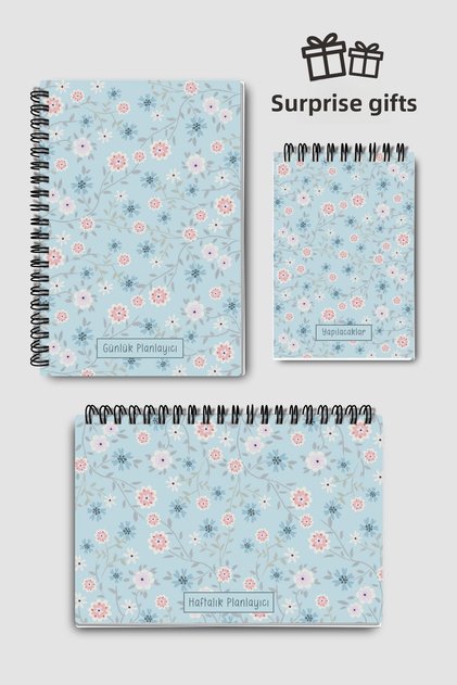 Planning Set of 3, Daily Planner, Weekly Planner, To-Do List, Academic Agenda
