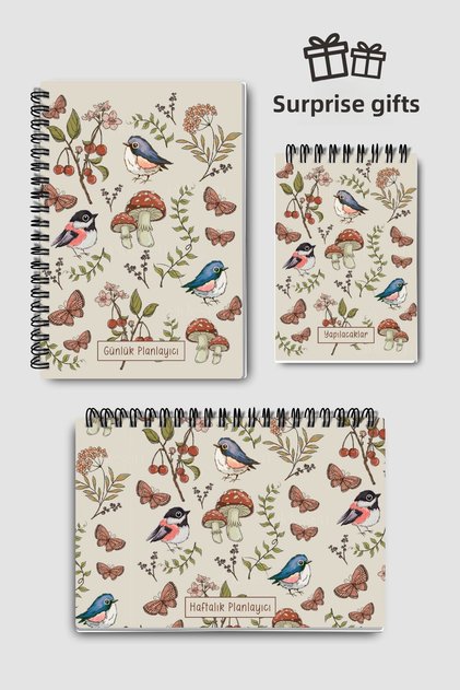 Planning Set of 3, Daily Planner, Weekly Planner, To-Do List, Academic Agenda
