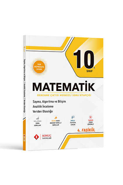 Sonuç Yayınları Sonuç 10. Sınıf Matematik Modüler Set 2026 Yeni
