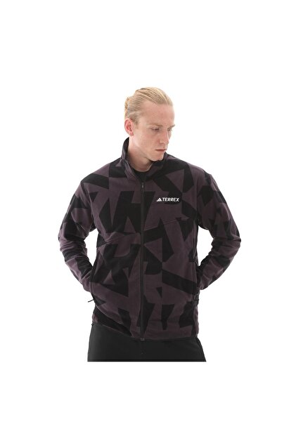 adidas Terrex Multi Printed Full-Zip Fleece Fermuarlı Üst - Fiyatı