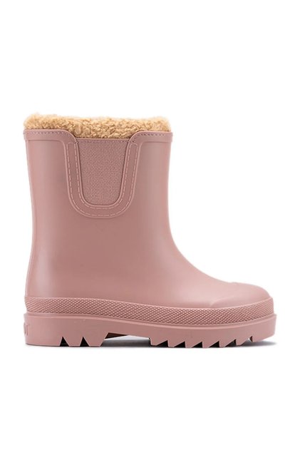 Tokio Borreguito Fur Boots Nude/Pink