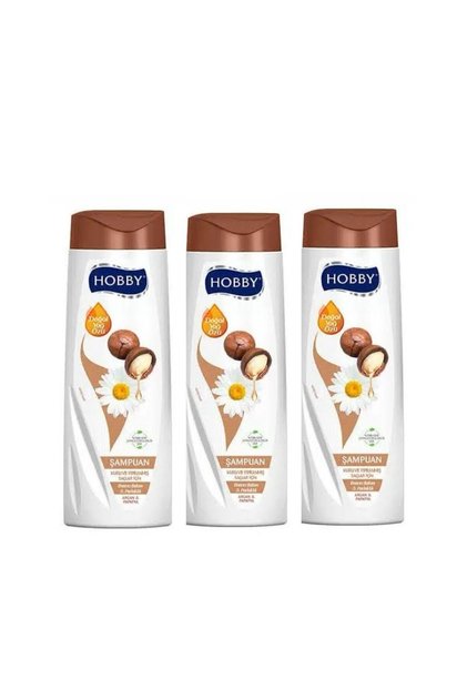 Shampoo for Dry and Damaged Hair Argan & Chamomile 500ml Set of 3