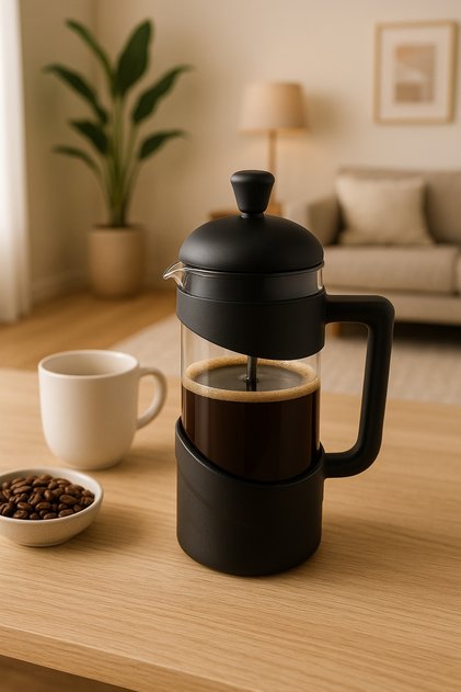 Prag - French Press Siyah 350ml