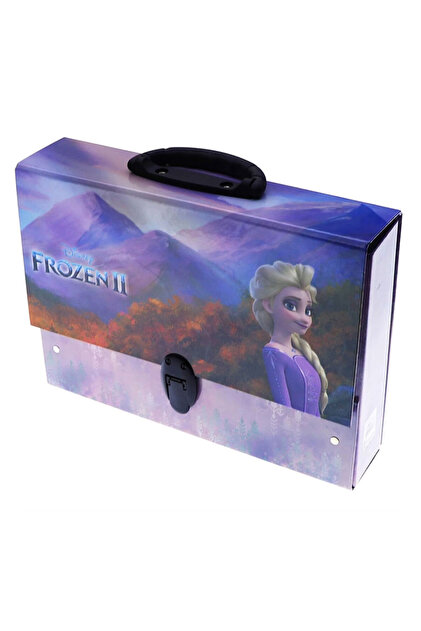 Pembe Frozen Saplı Okul Klasörü
