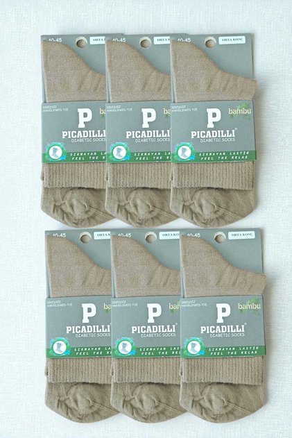 Men's Candy Socks Seamless Men's Half Socks Non-Squeezing Socks Pack of 6