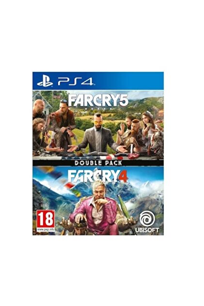Компилация на Far Cry 4 и Far Cry 5 за PlayStation 4