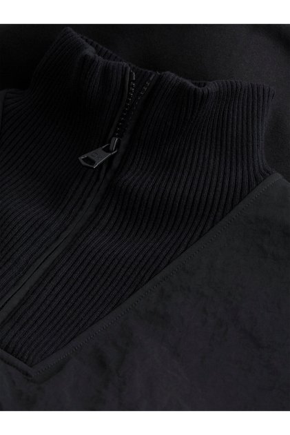 Siyah Erkek Sweatshirt