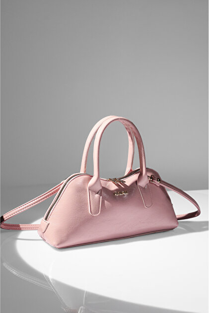 Women's Pink Hand and Shoulder Bag