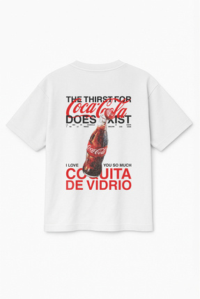 MarkaTurko Coca Cola Özel Tasarım Siyah T-shirt-707-42 - Fiyatı