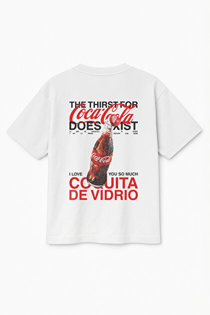MarkaTurko Coca Cola Özel Tasarım Siyah T-shirt-707-42 - Fiyatı