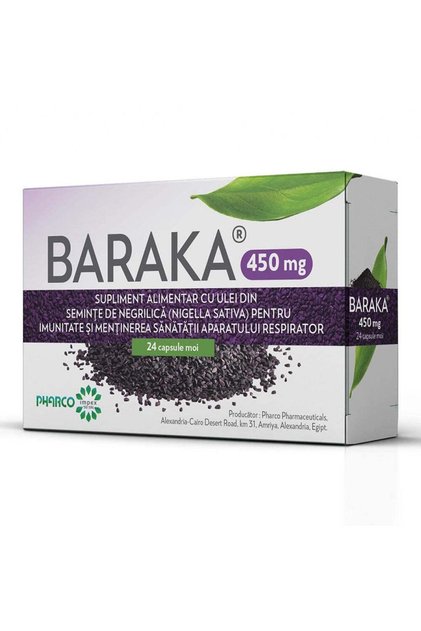Барака, 450мг, 24 капсули